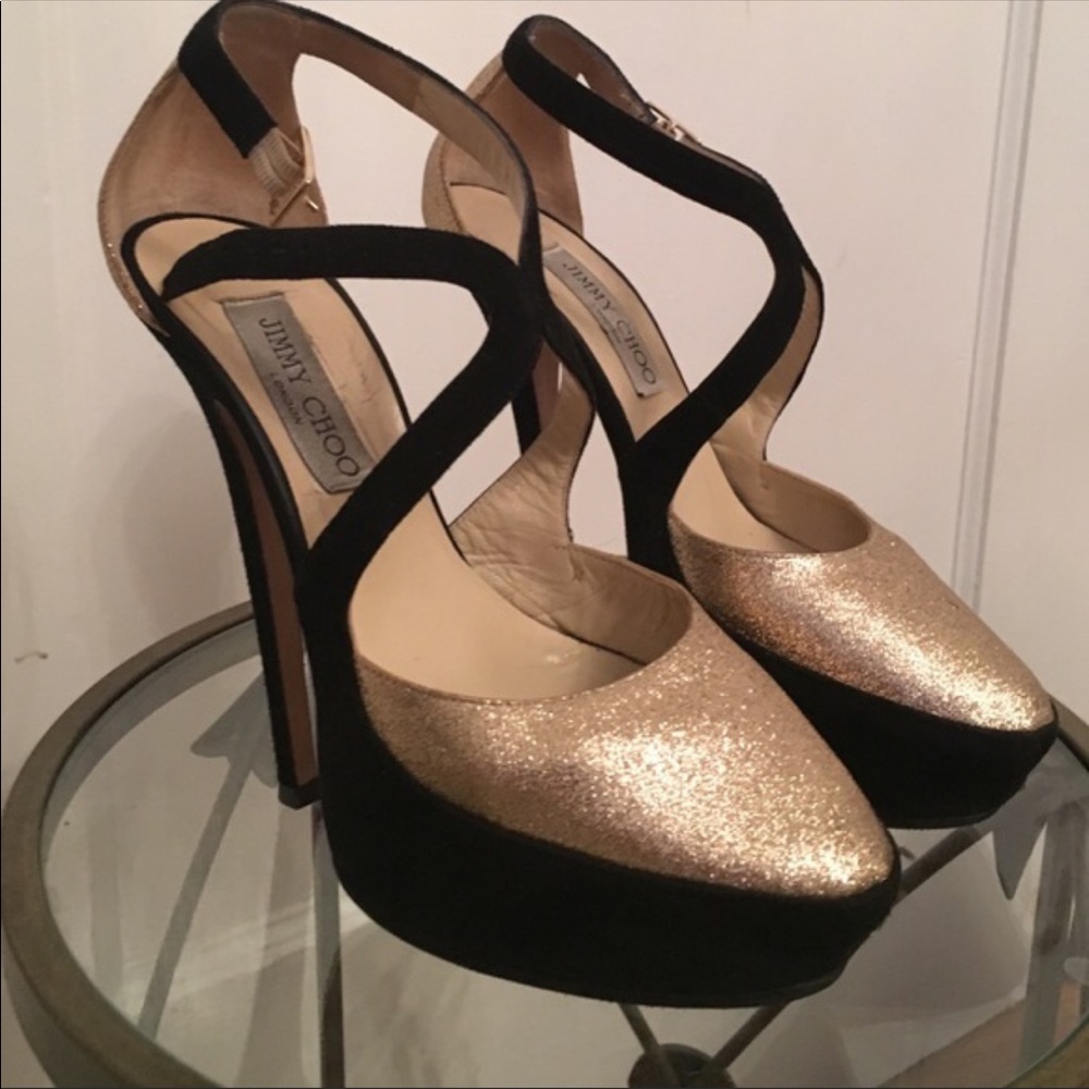 Jimmy choo platform heels size 7